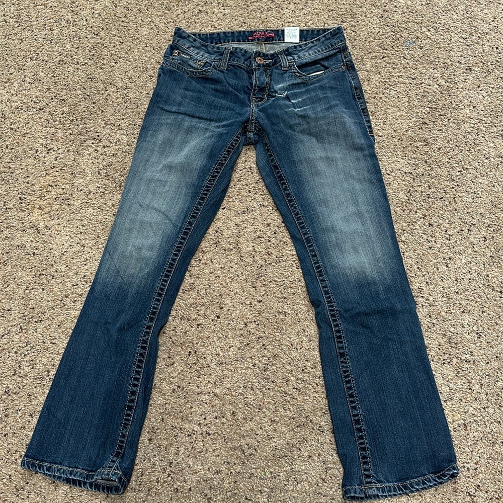 Cinch Women’s Boot Cut Jeans - Dark Blue Wash